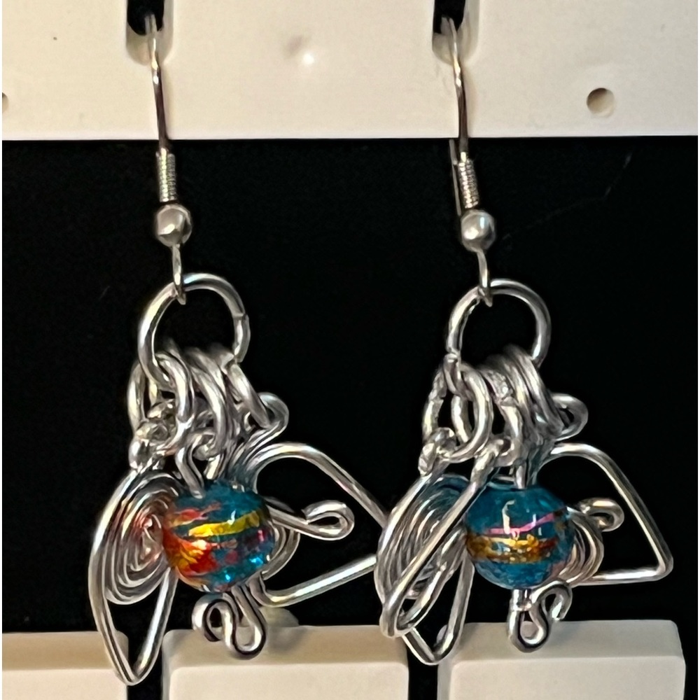 Spiral Dangle Earrings
